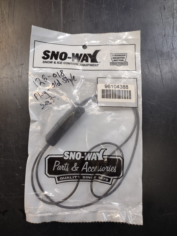 Sno-Way 96104388 Protective Plug Kit Snow Plow Electrical Replacement