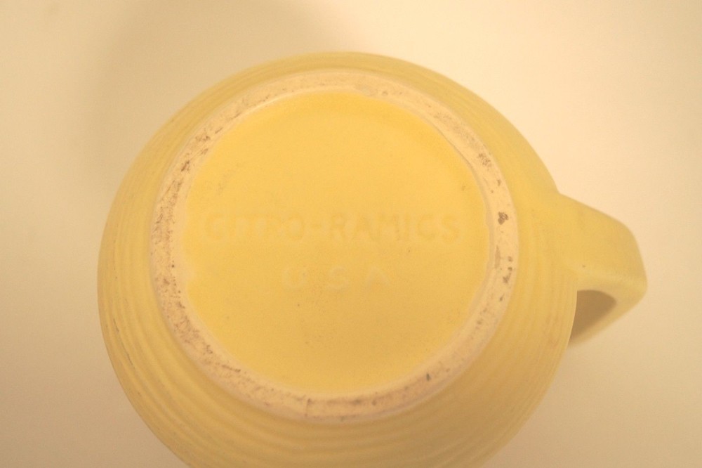 CITRO RAMICS McCOY PITCHER YELLOW RARE