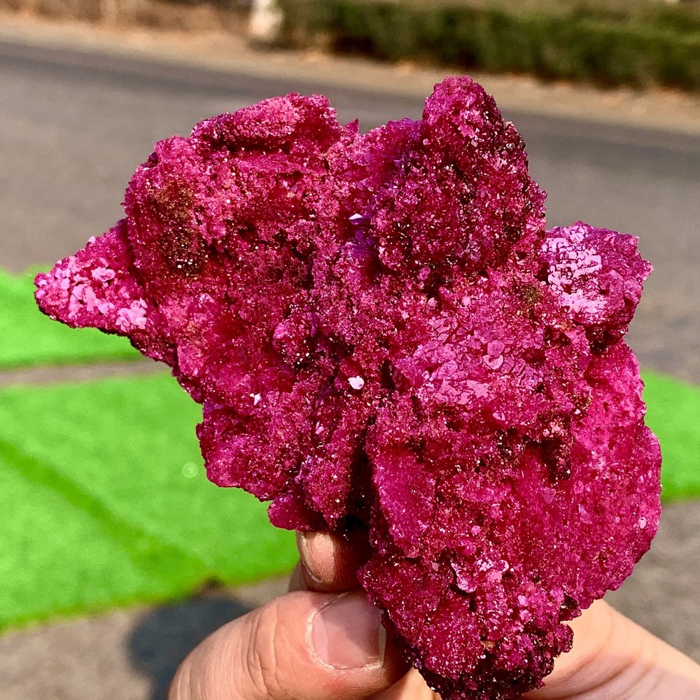 230G Natural Rough Red Corundum Phlogo Pit Mineral Spirits Ruby RawGemstone