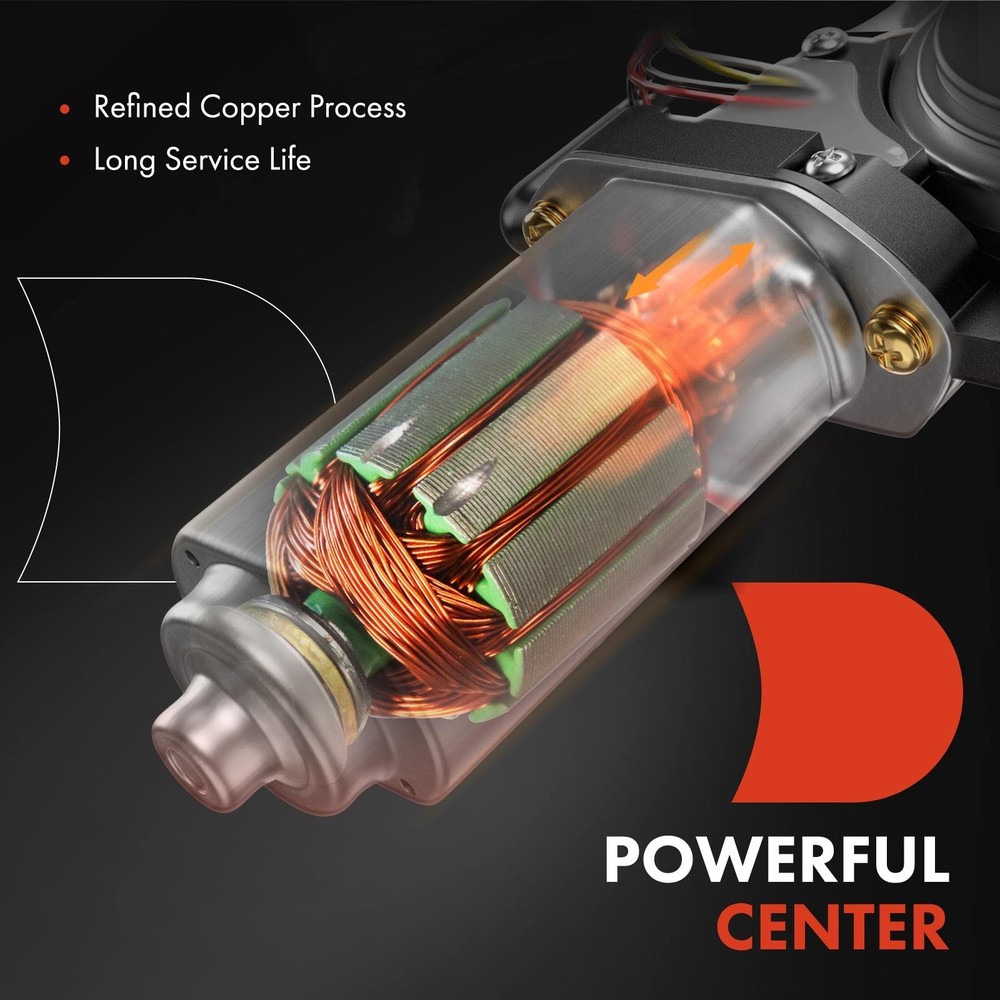 Front Left and Right Power Window Lift Motor Compatible with...