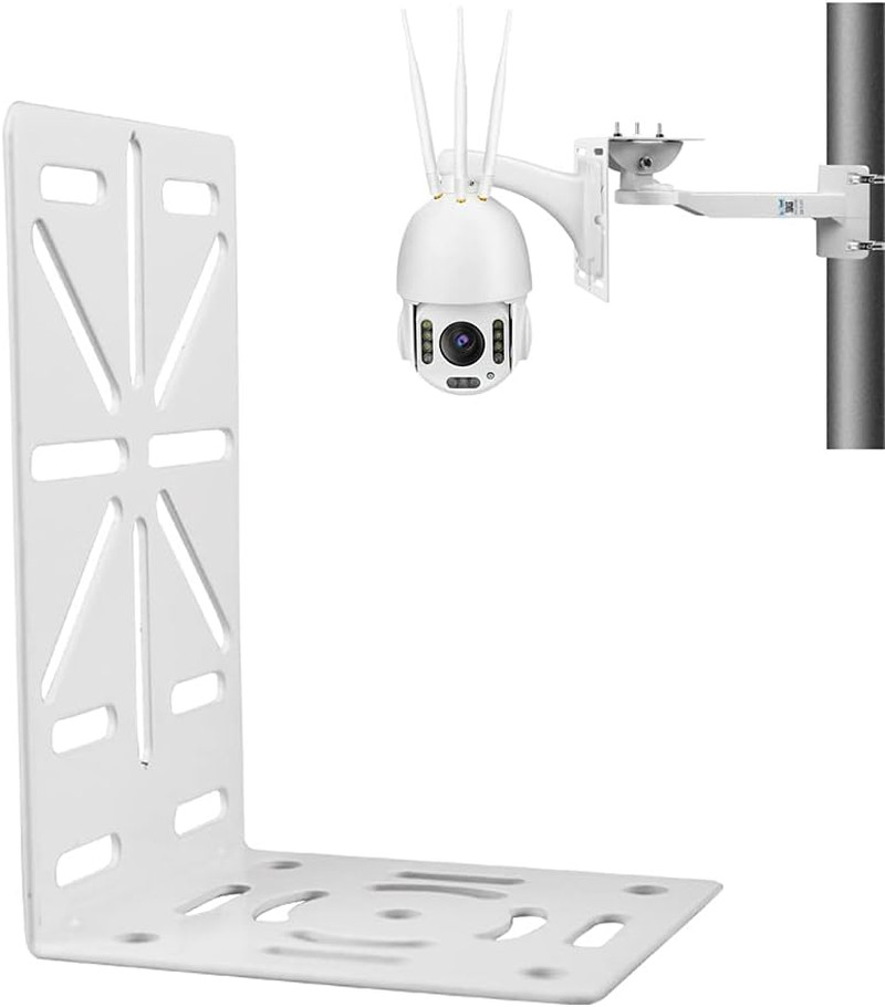 L-Shape Dome Camera Bracket,Universal Wall Ceiling Mount Bracket for Security CC