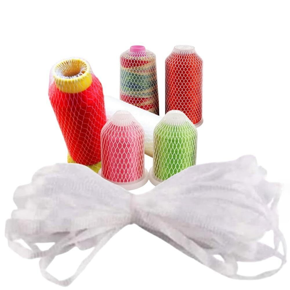 20 Yards Thread Spool Net Sewing Embroidery Thread Spool Saver Mesh Net