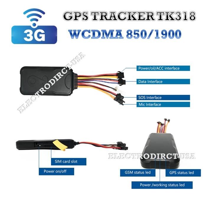GPS TRACKER CAR TK318
