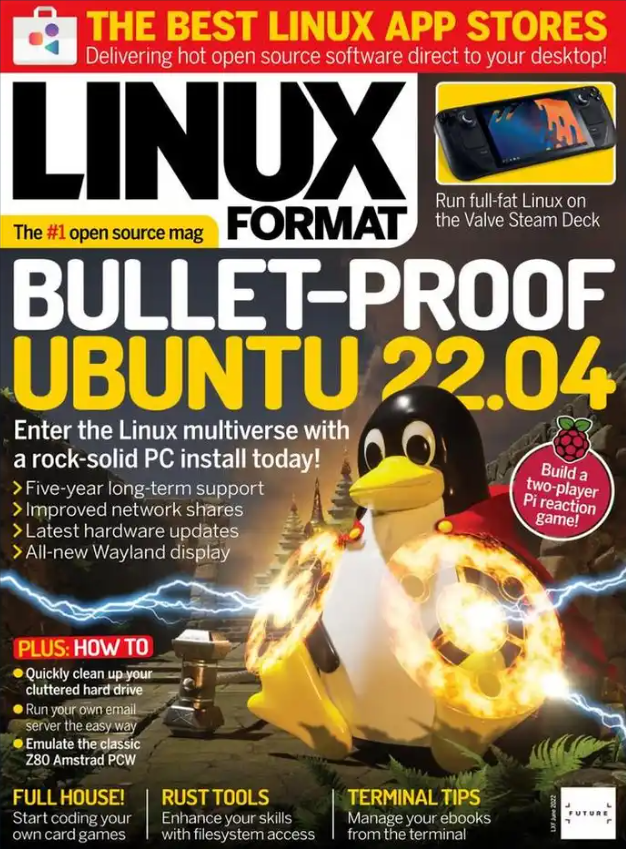 LINUX FORMAT MAGAZINE | JUN 2022 | BULLET-PROOF UBUNTU 22.04