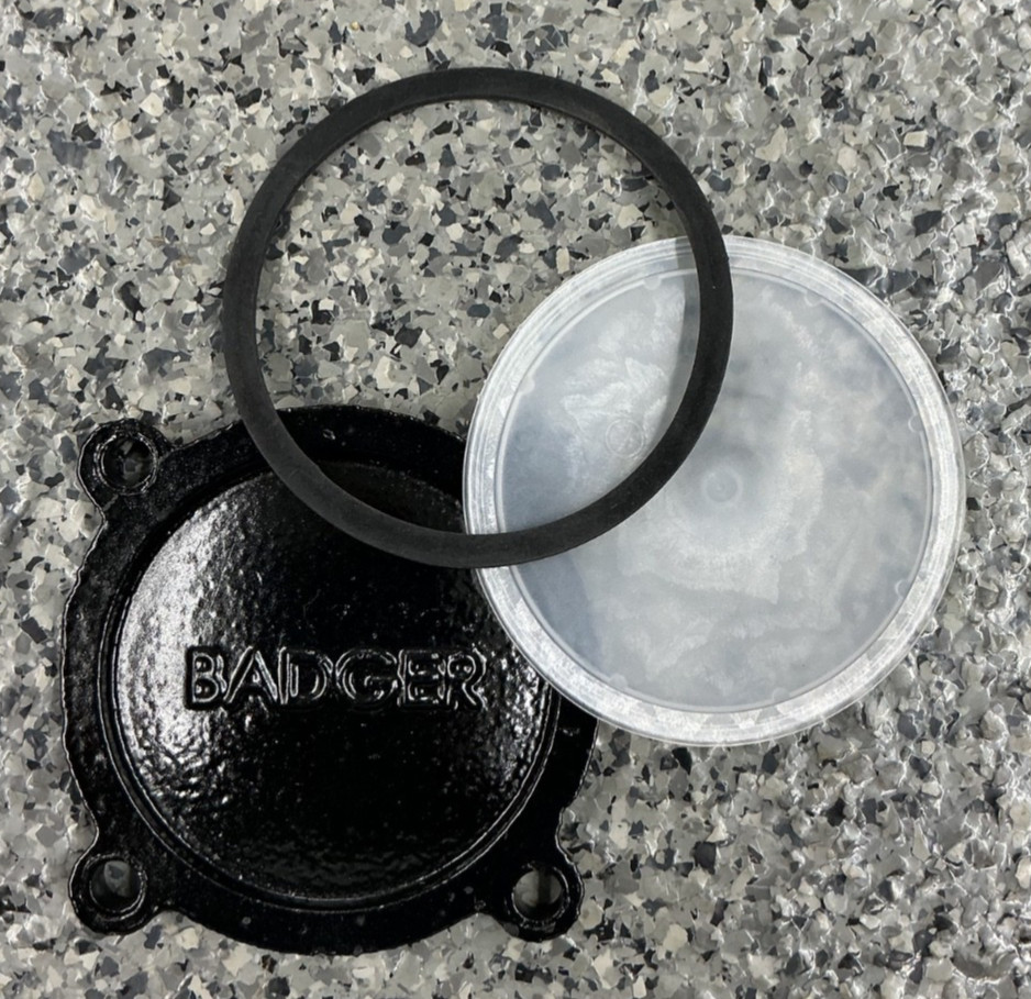 5/8x3/4” Badger Cast Iron bottom plate kit