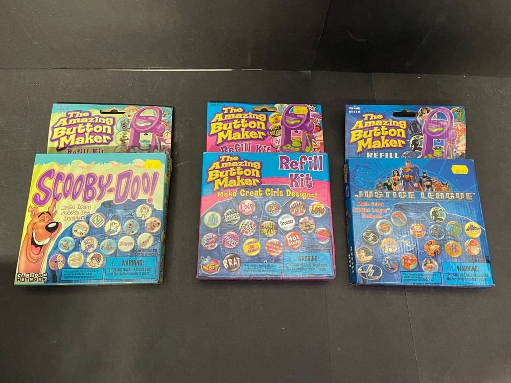 Button Maker Refill Kits
