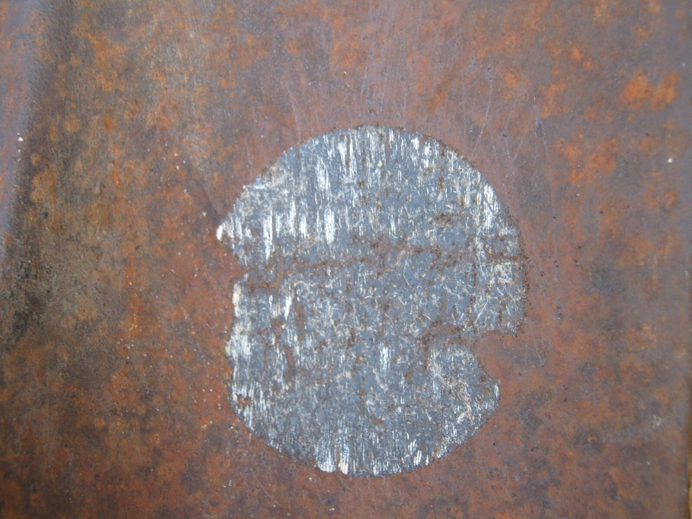 Metal Shovel no handle Rustic Original Vintage Primitive