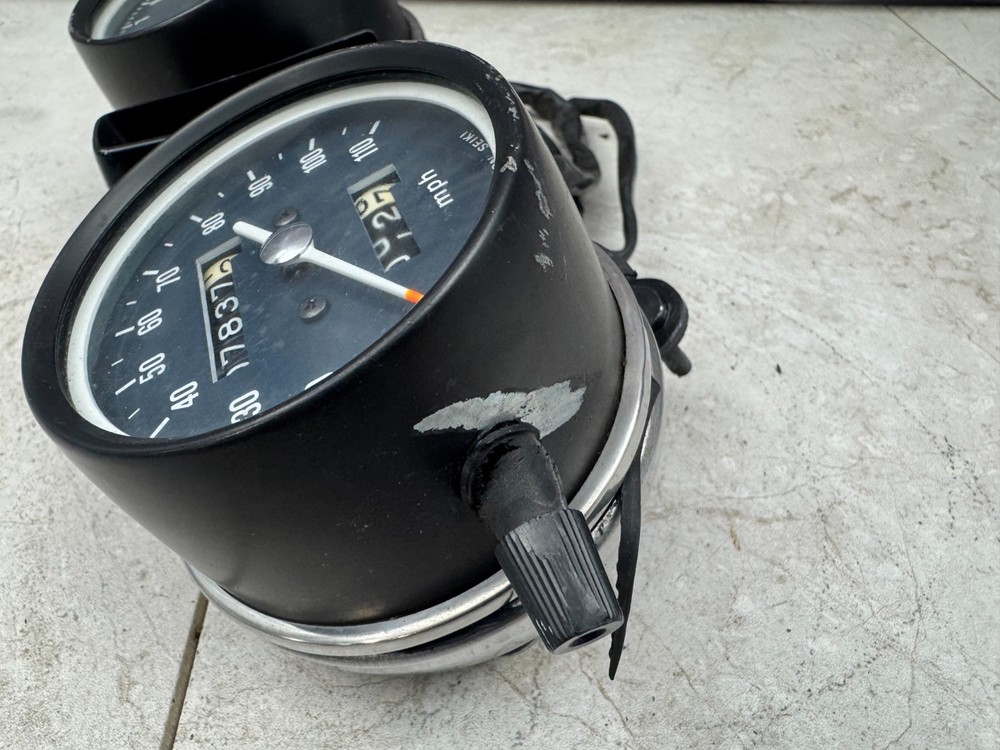 1976 Honda CB360T Gauges Speedometer Tachometer Cluster UNTESTED