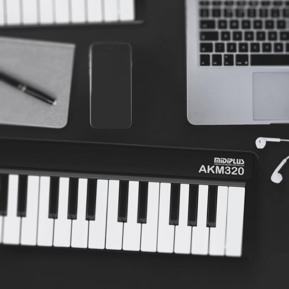 midiplus AKM320 USB Midi Keyboard Controller 32 Mini Size Key
