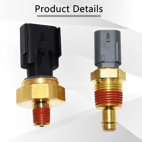 2 Pack Engine Oil Pressure Sensor Sender Switch & Coolant Temperature Sensor