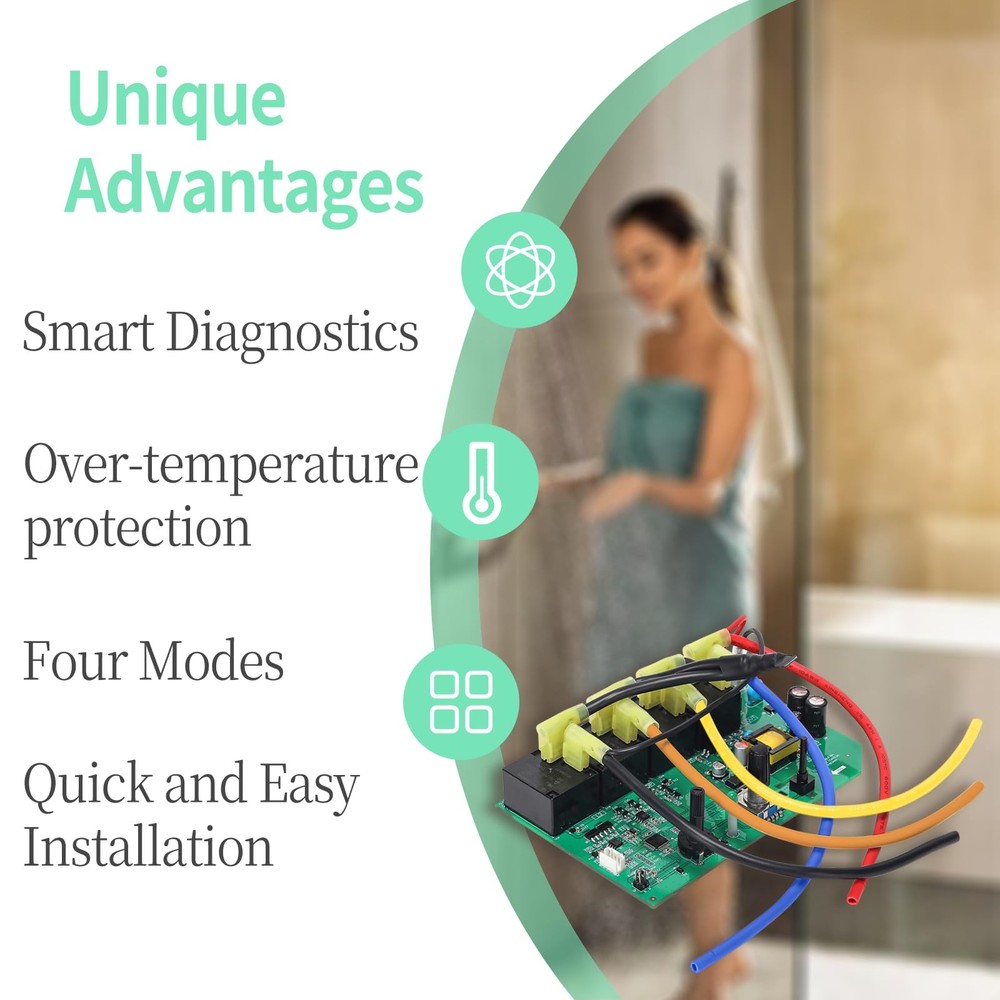 100093769 Electronic Control Board for Water Heaters, Energy-Efficient Replac..