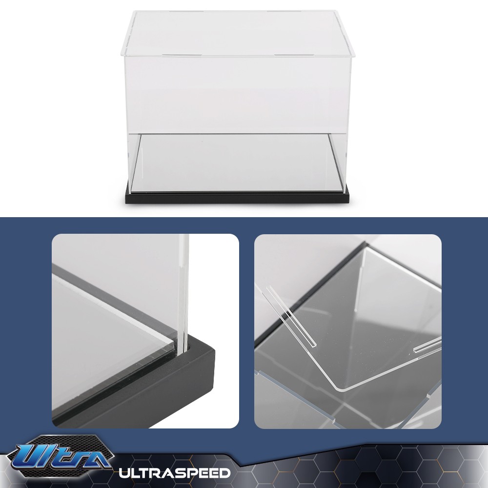 Clear Single Boxing Glove Horizontal Display Case