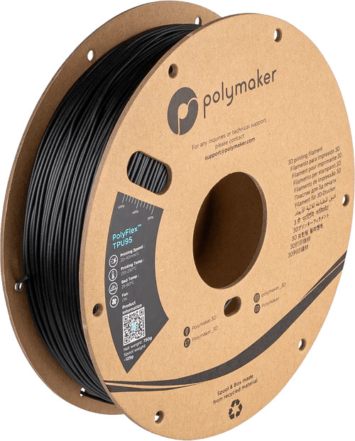 Polymaker PolyFlex TPU95 3D Printer Filament 750g 1.75mm