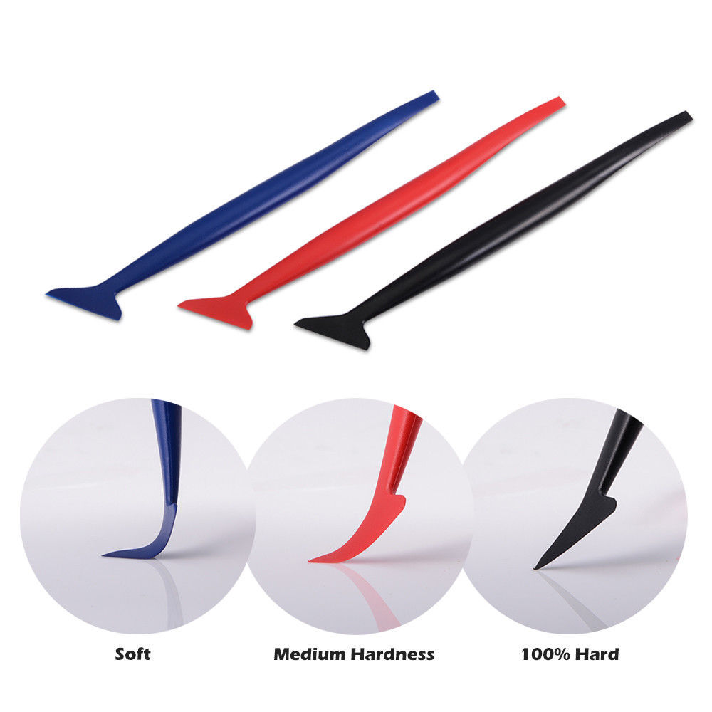 Car Wrap Vinyl Application Tools Kit 3M Micro Squeegee Tuck Tools Gasket Combo