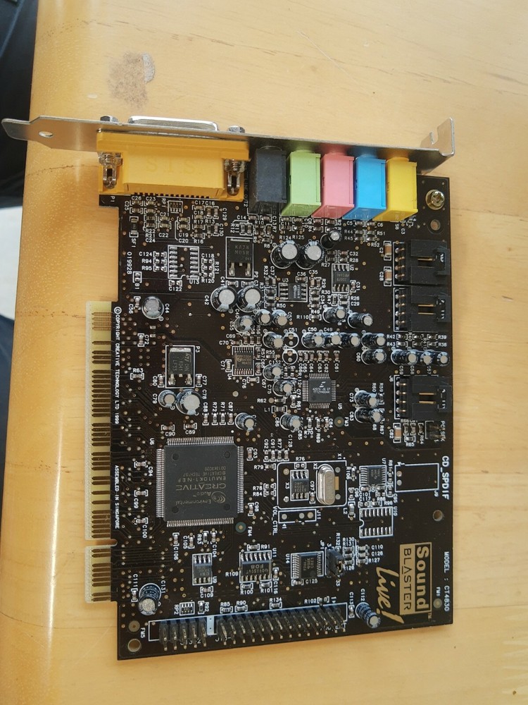 Creative Labs Model Number: CT4830