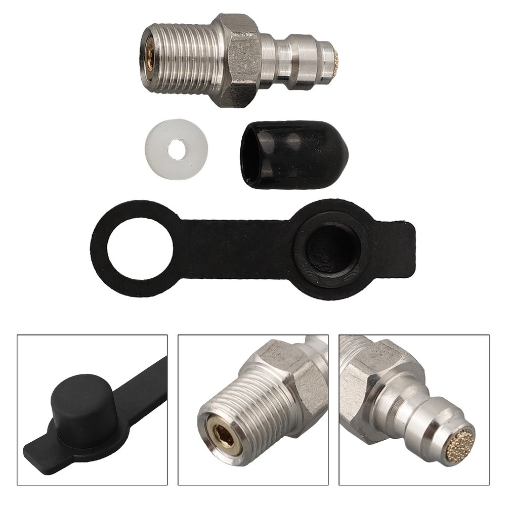 Efficient M10x1 Quick Coupler for Stainless Steel PCP Pneumatic Connection