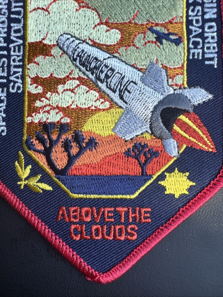 Virgin Orbit Vox Space 4 Space Test Program Launcherone Above the Clouds Patch