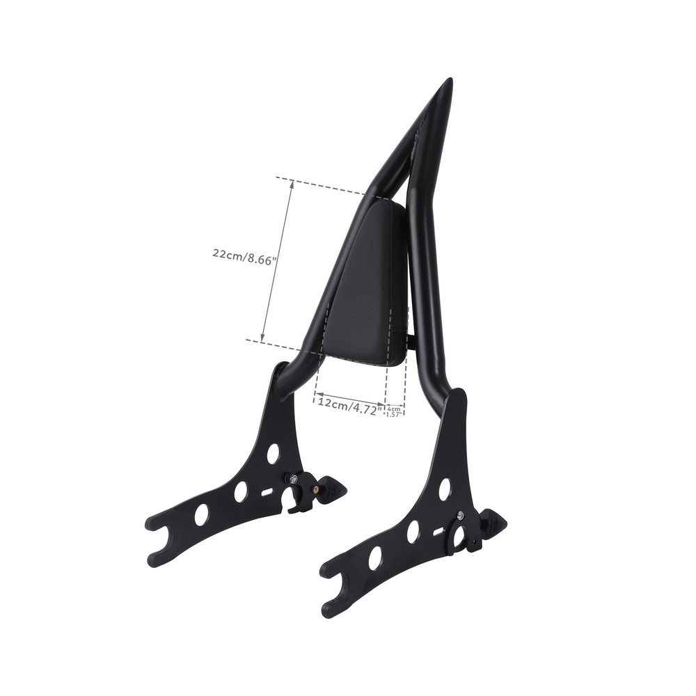 Passenger Sissy Bar Backrest Fit For Indian Chieftain Springfield Roadmaster