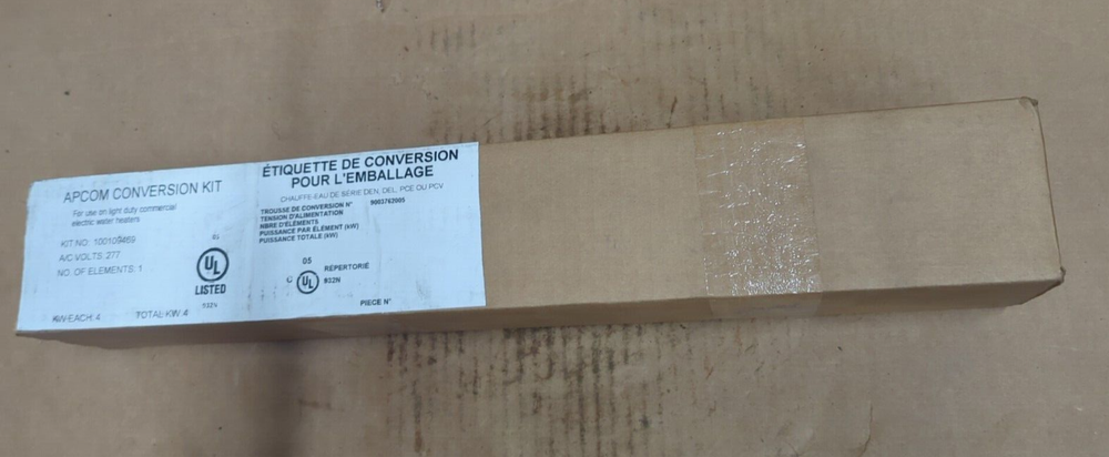 APCOM 100109469 , 1 Element 4000W/277V Light Duty Conversion Kit