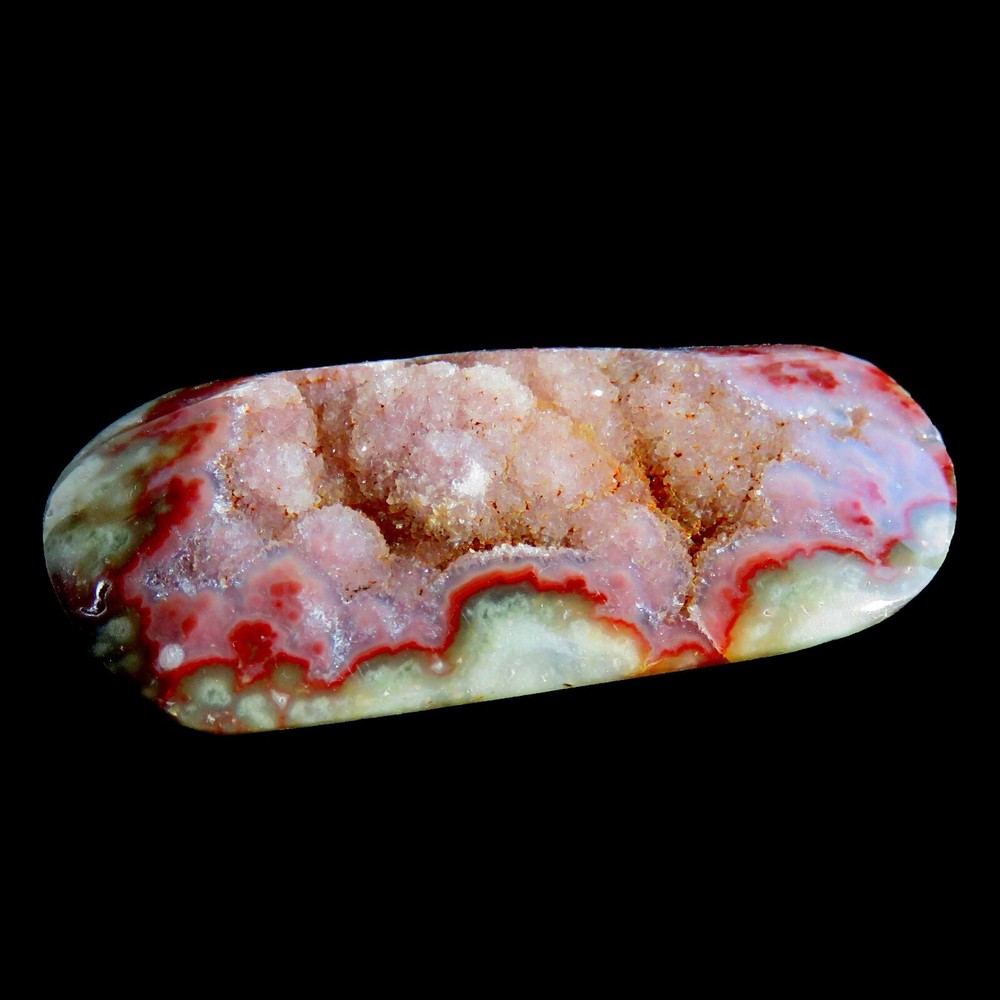 Freeform Druzy Stalactite Agate Cabochon   U876