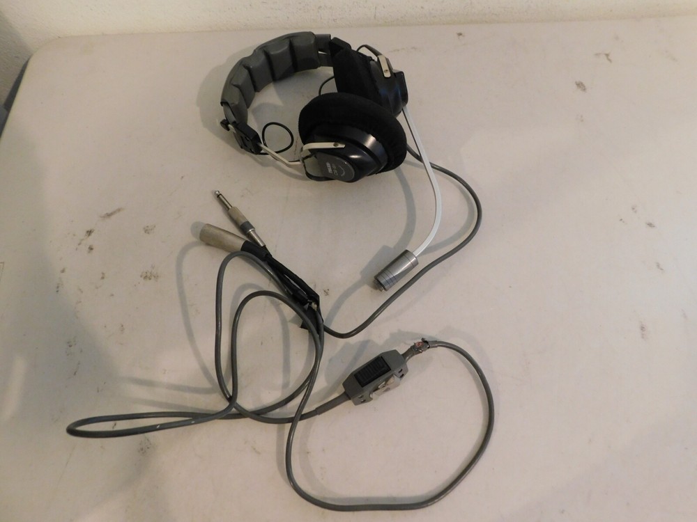Telex CS-91 Professional Headset - Untested - Read Full Description