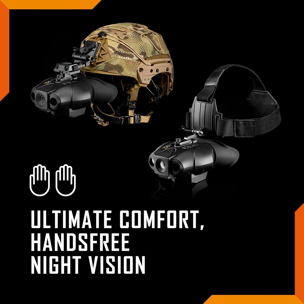 Nightfox Swift 2 Head Mount Night Vision Goggles - Black