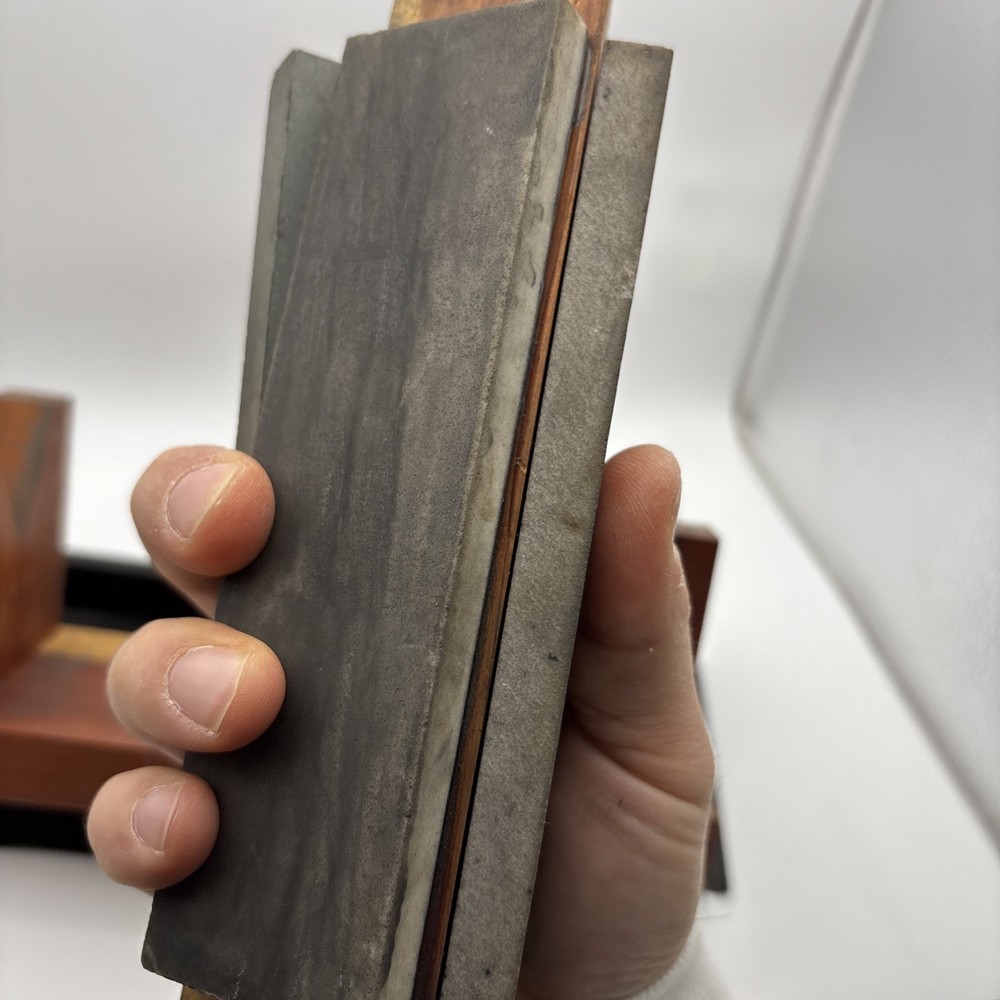 Vintage Smiths Tri Hone Knife Sharpener System READ