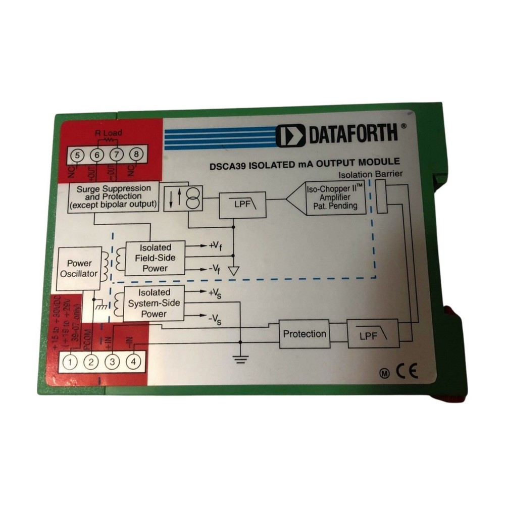 Dataforth DSCA39-07 Isolated Signal Conditioning Module Output