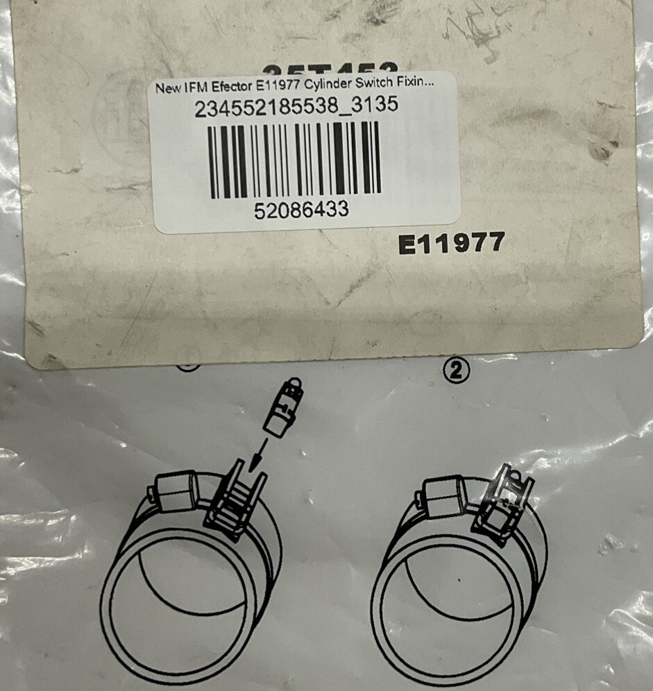 IFM Efector E11977 Cylinder Switch Fixing Strap 28-39mm