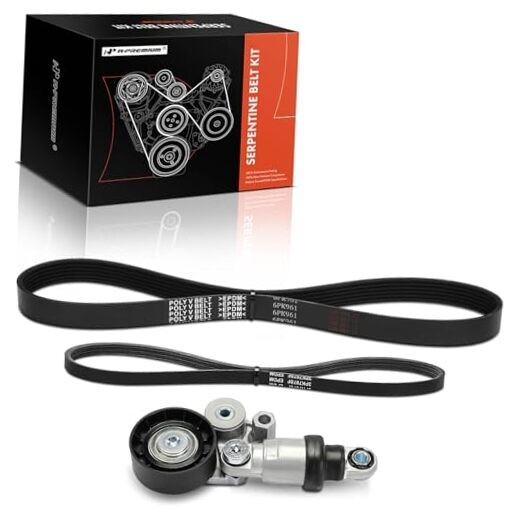 Engine Serpentine Belt Drive Kit Compatible with Mazda CX-5 CX5 2014 2016, 3
