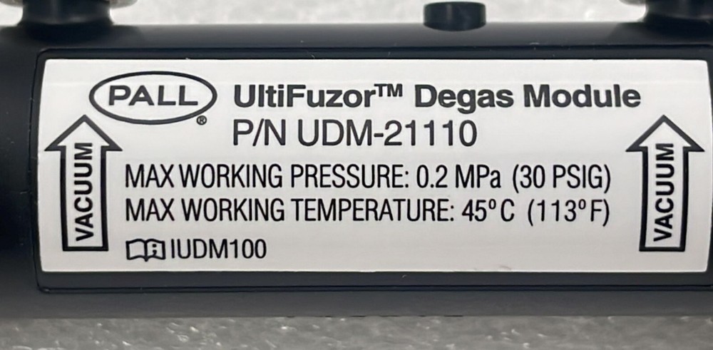 Pall Filter UltiFuzor Degas Module UDM-21110
