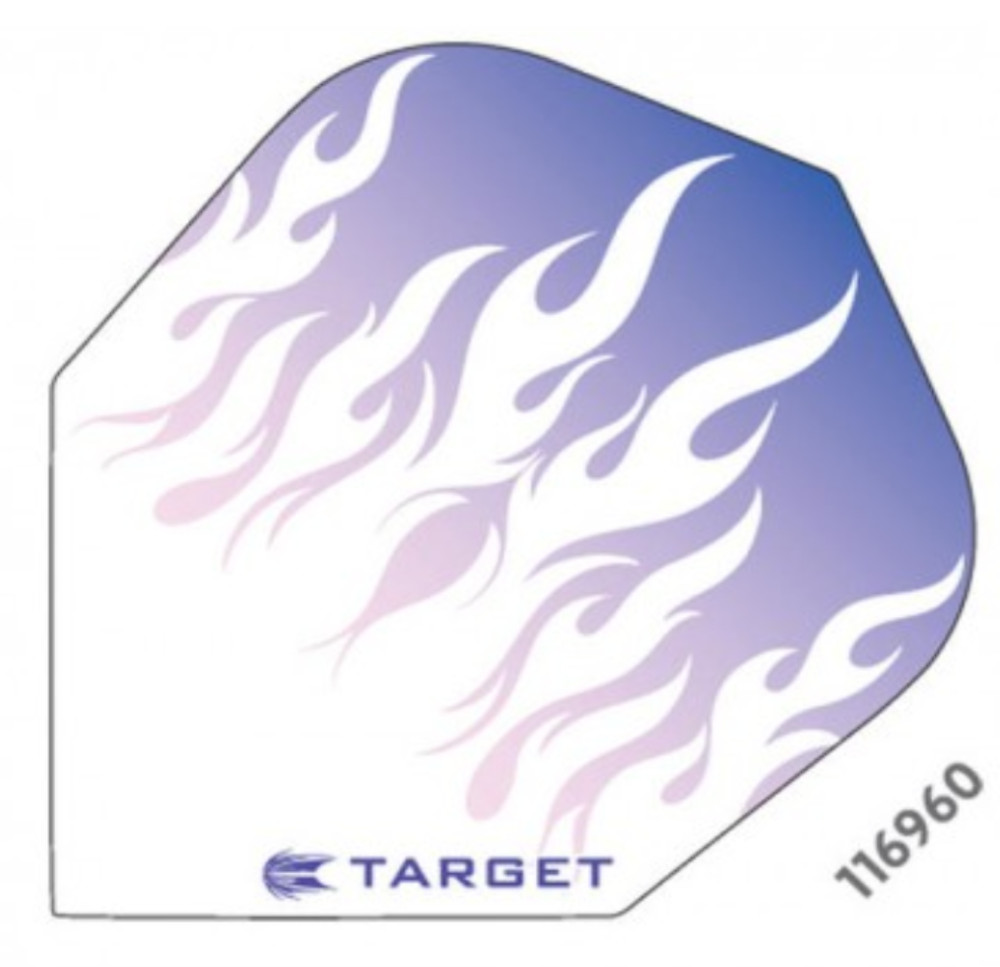 Target Vision Purple Flames Flights - Shape