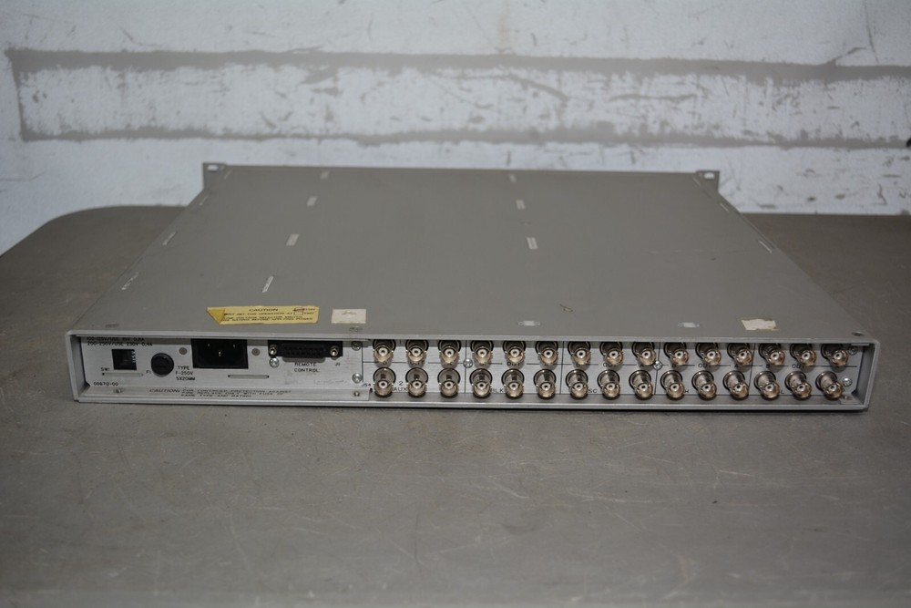 ^ Grass Valley Group 9550 A Automatic Changeover Switch #X3031