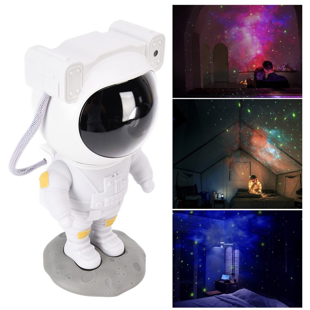 Astronaut Galaxy Projector Night Light, Star Projector Galaxy Night Light, St...