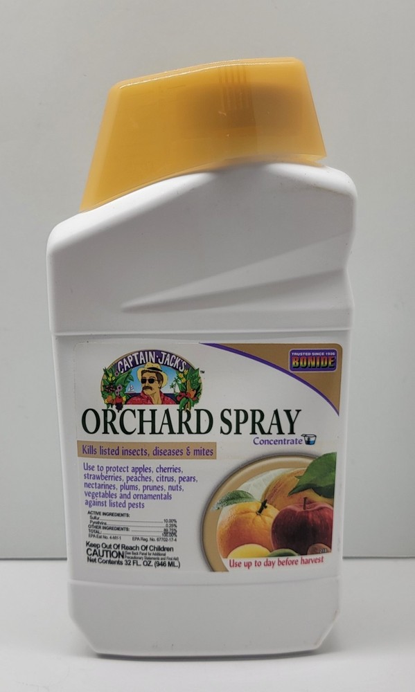 Captain Jack's 2186 Citrus, Fruit, & Nut Orchard Tree Spray Concentrate, 32-oz