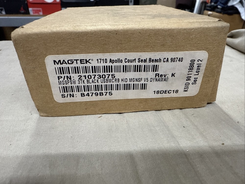 MagTek 21073075 Dynamag Magnetic Stripe Credit Card Reader
