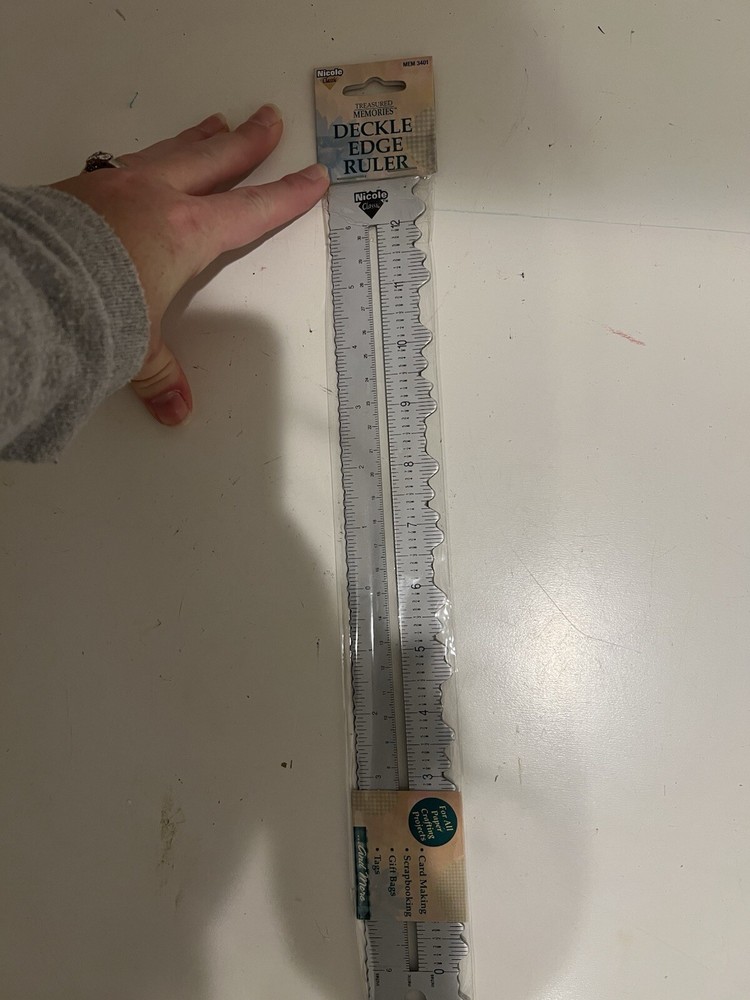 Creative Expressions Deckle Edge Ruler