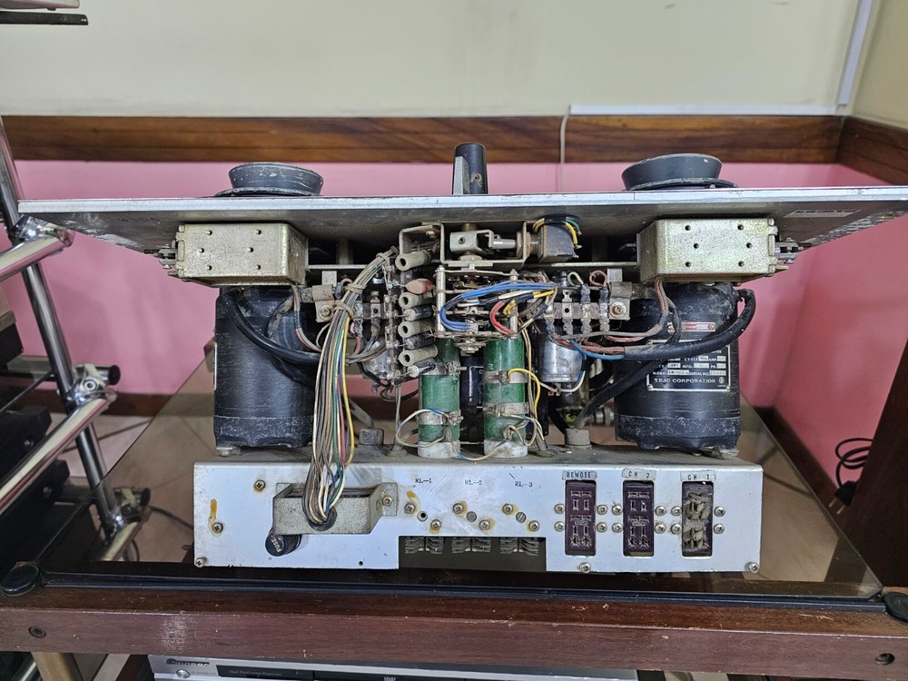 Teac TD-321 Reel to Reel Untested