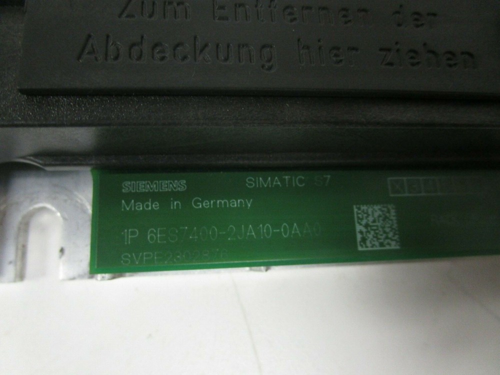Siemens Simatic 6ES7400-2JA10 PLC Module Rack