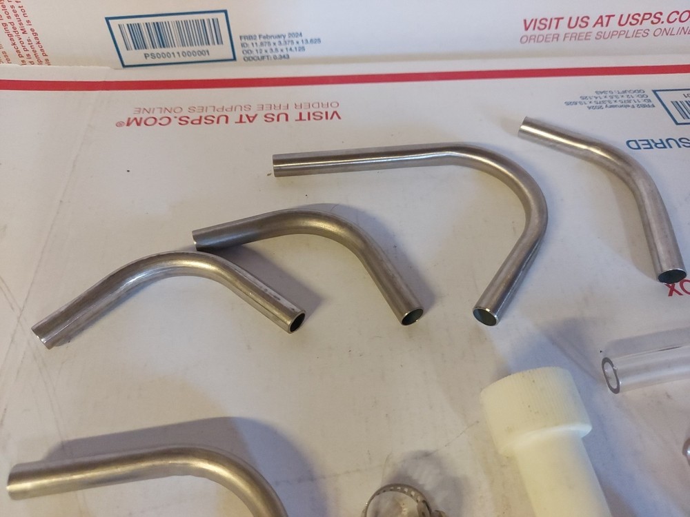 Wine Making Parts Pieces Tubes Stainless Steel Food Grade Tube Plastic Parts