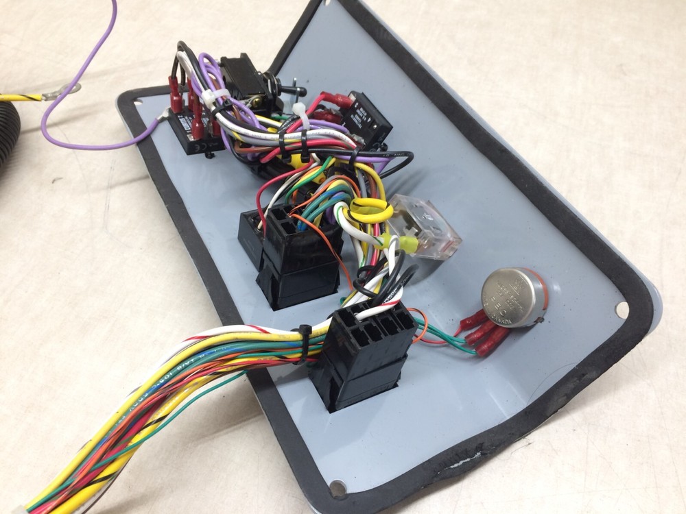 Nilfisk AquaMax Floor Scrubber Control Panel Interface Board W/ Wiring Harness