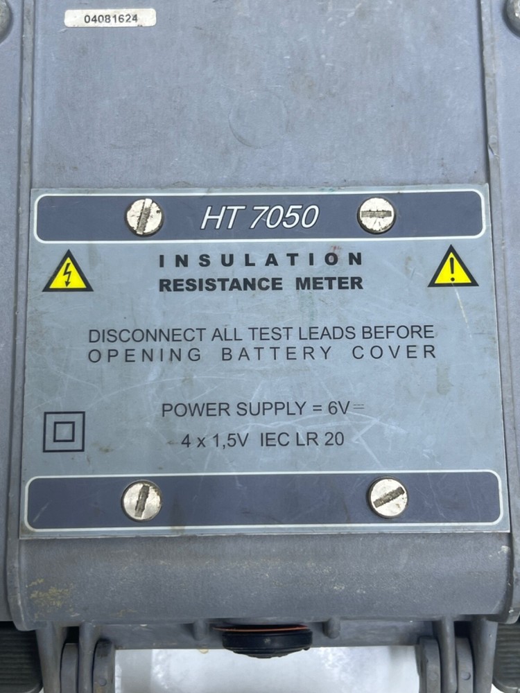 HT Instruments HT7050 Insulation Tester ISO 5000 Test Resistance Meter