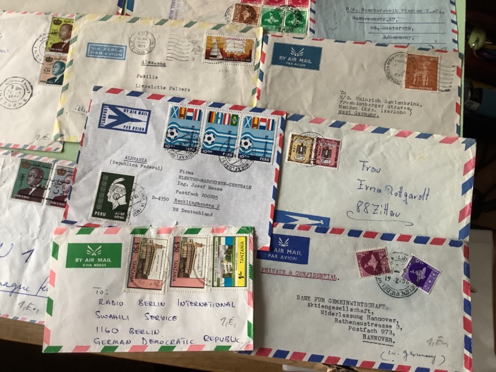 Airmail worldwide covers 29 items Ref A1876