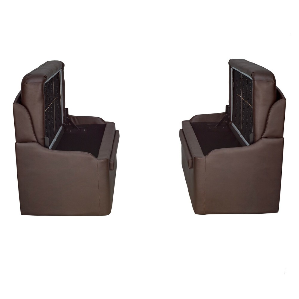 36" RV Dinette Booth Seating Dining Seats with Storage Convert To Bed