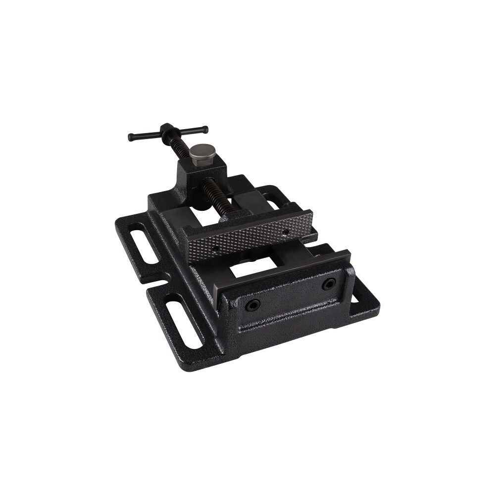 4" Heavy Duty Bench Vise, Bench Clamp Drill Press Multi- Quick Adjustment Button