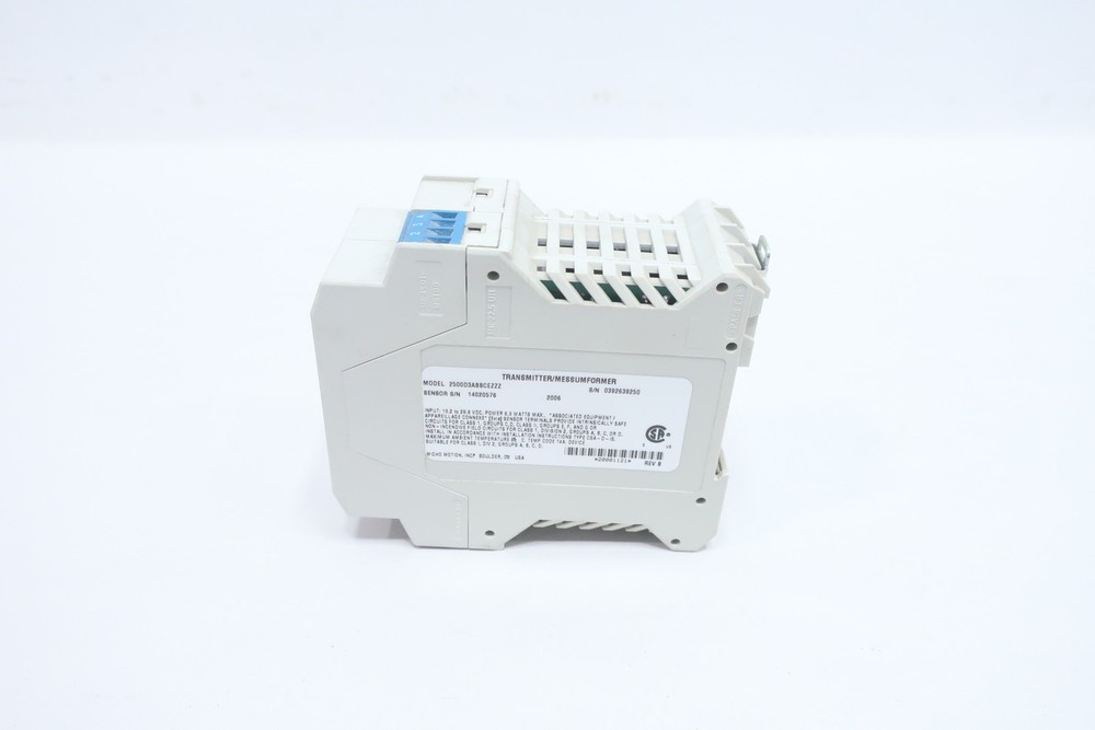 Micro Motion 2500D3ABBCEZZZ 2000742 Variable Flow Transmitter 19.2-28.8v-dc