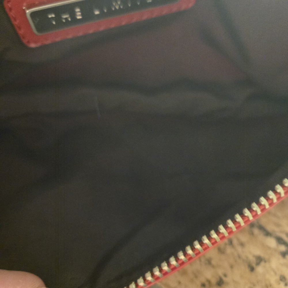 The Limited Small Red Pencil Case 9" x 3"