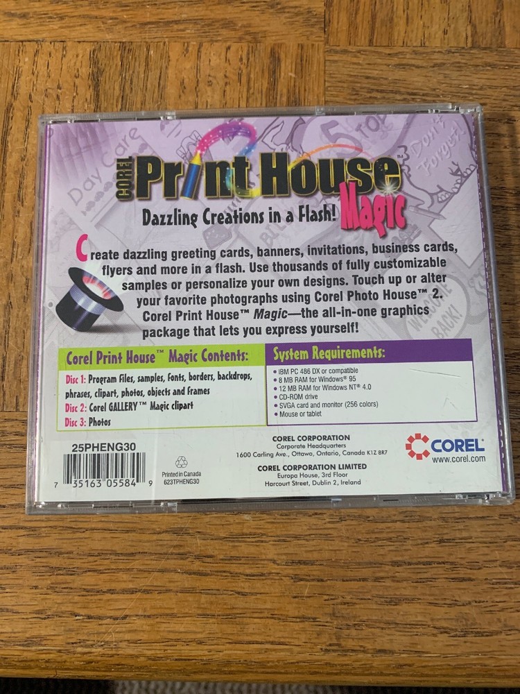 The Print House Computer Software