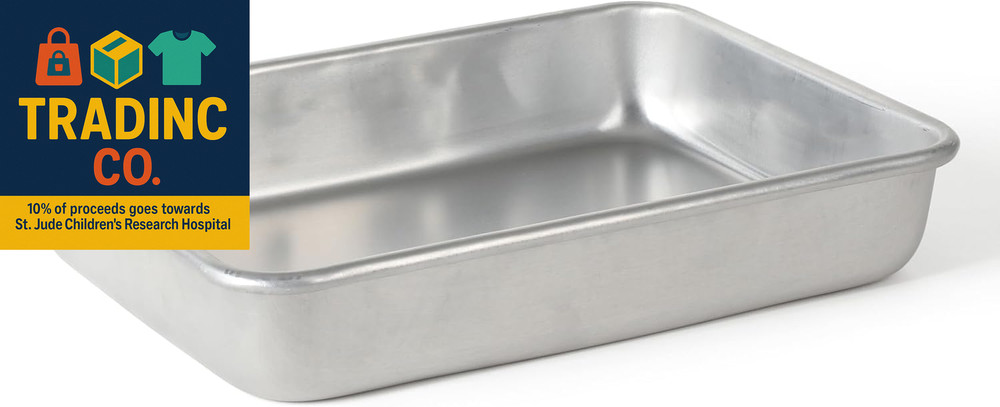 4-Piece Non-Stick Aluminum Bakeware Baking Set - Dishwasher Safe