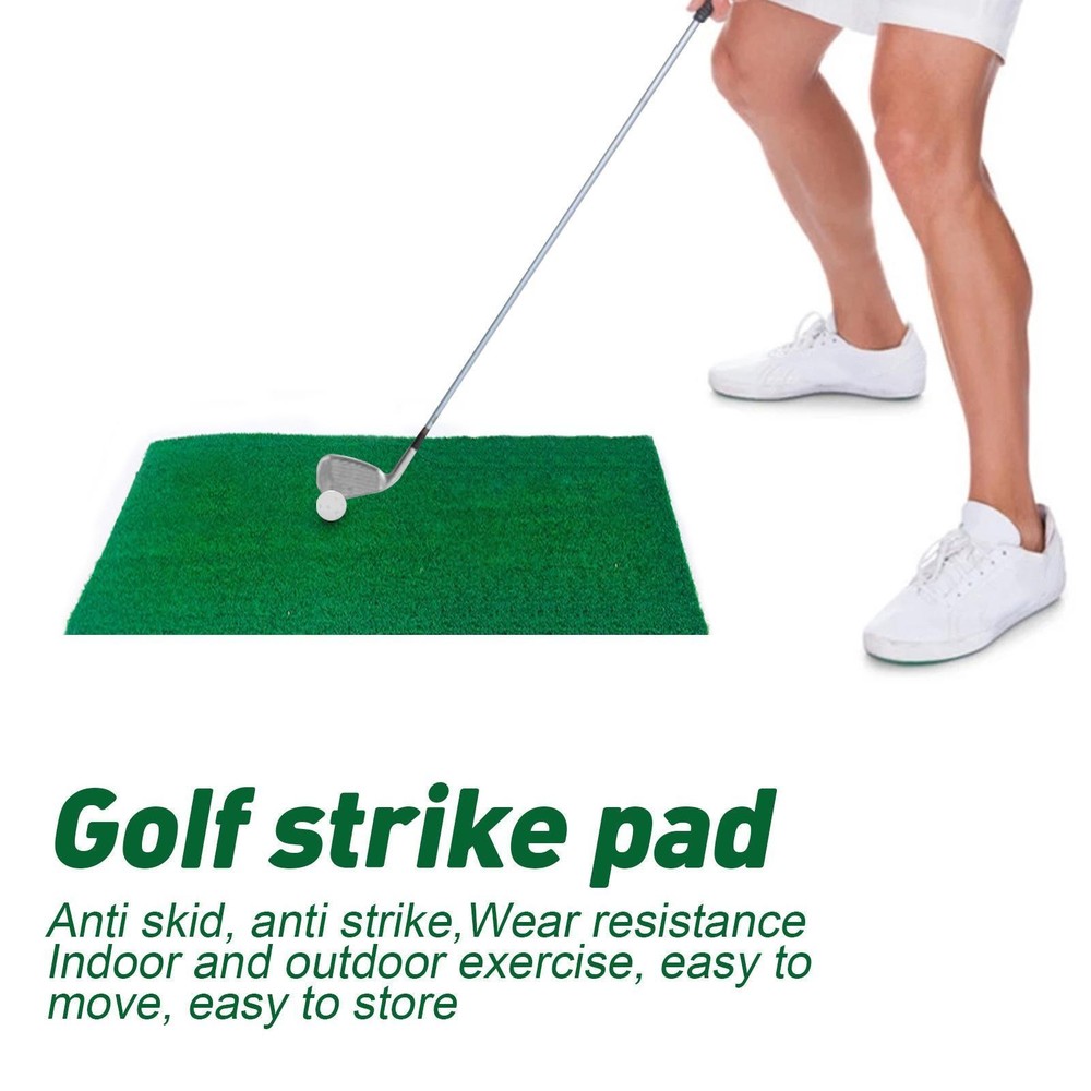 Golf Training Mat Swing Detection Batting Practice Hitting Pad